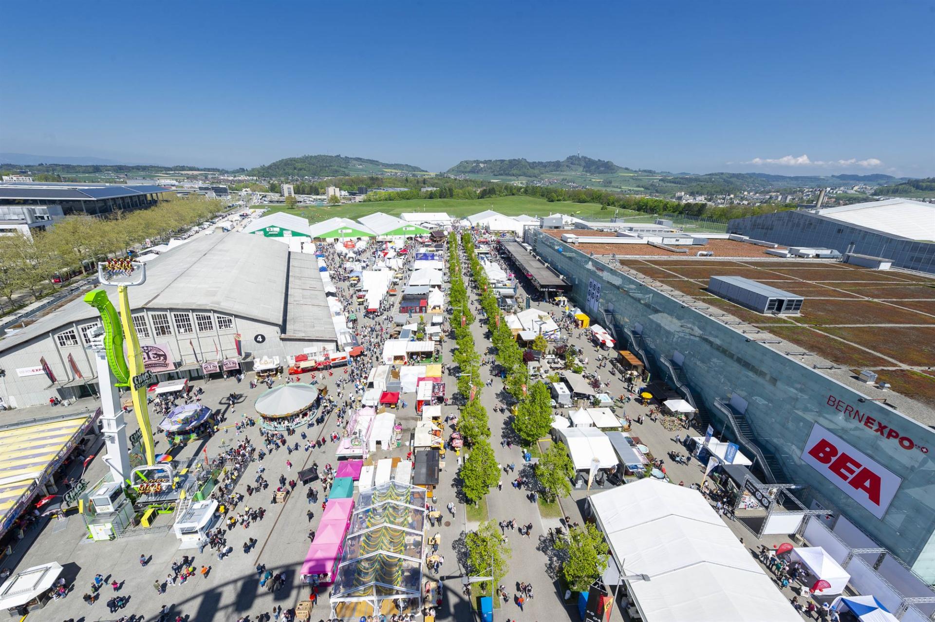 Blick auf die BernExpo
